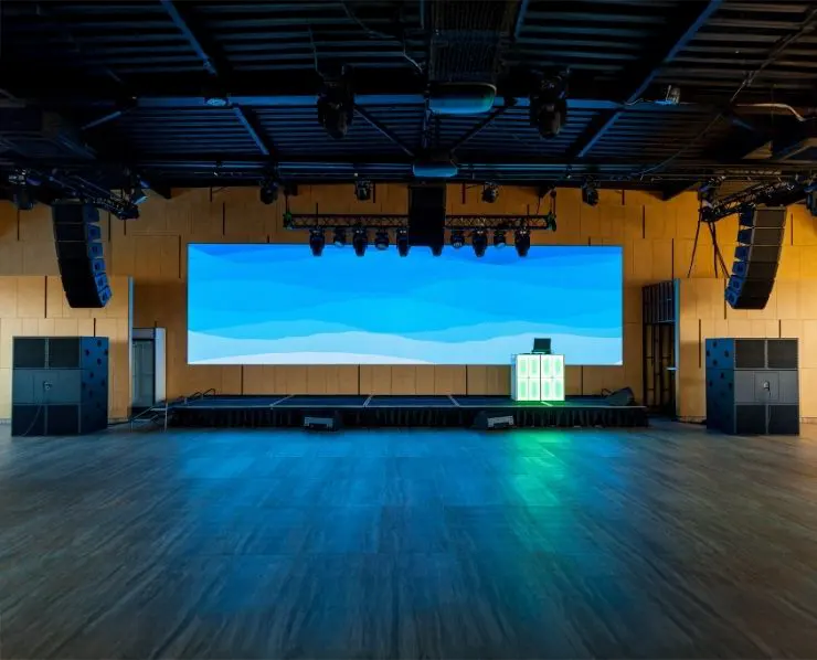 Stage sound and lighting productions