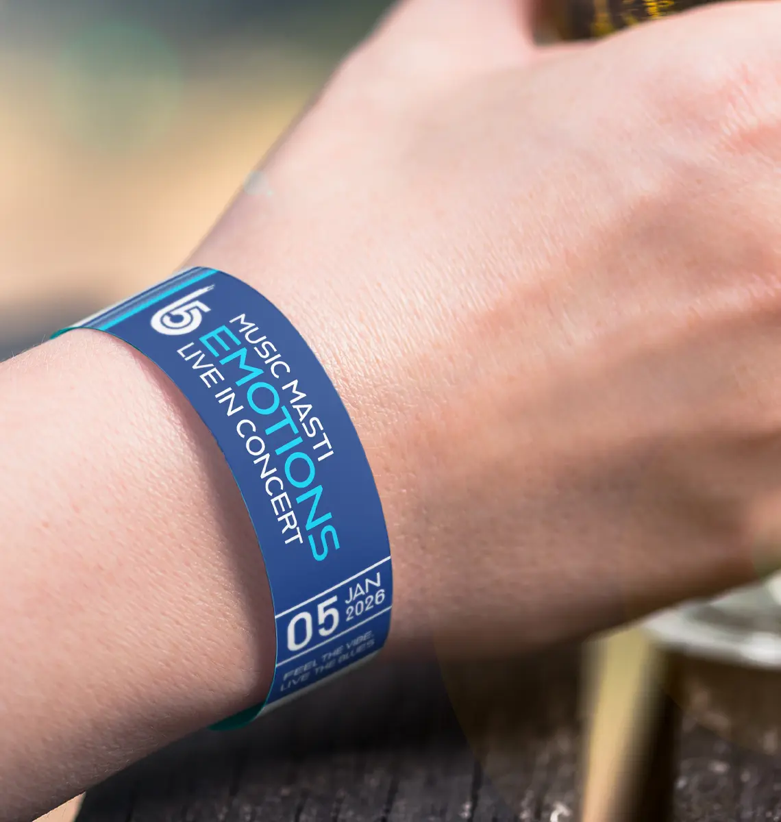 Wrist band 5Blues